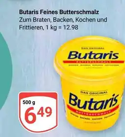 Globus Butaris feines butterschmalz Angebot
