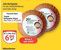 Globus Julia backpapier Angebot