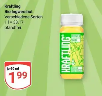 Globus Kraftling bio ingwershot Angebot