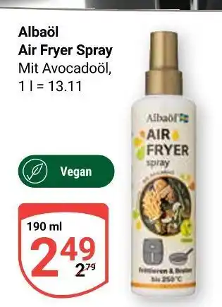 Globus Albaöl air fryer spray Angebot