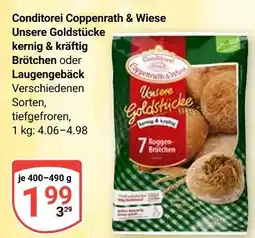 Globus Conditorei coppenrath & wiese unsere goldstücke kernig & kräftig brötchen Angebot
