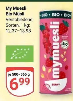 Globus My muesli bio müsli berry Angebot