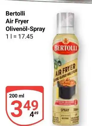 Globus Bertolli air fryer olivenöl-spray Angebot