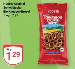 Globus Huober original schwäbische bio knusper-brezel Angebot