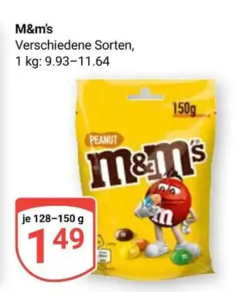 Globus M&m's peanut Angebot