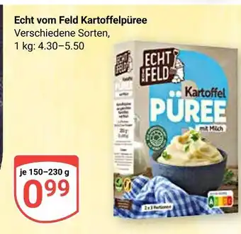 Globus Echt vom feld kartoffelpüree Angebot
