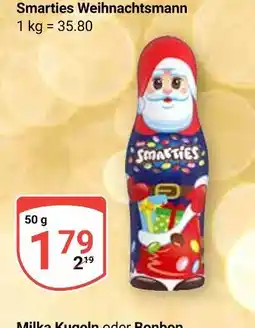 Globus Smarties weihnachtsmann Angebot