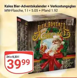 Globus Kalea bier-adventskalender + verkostungsglas Angebot