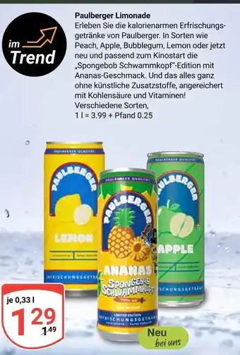 Globus Paulberger lemon Angebot