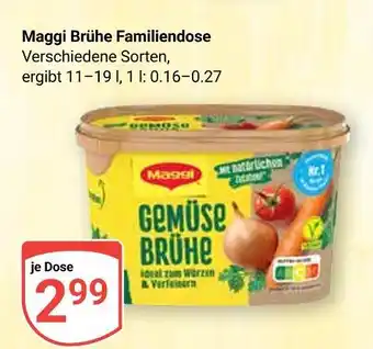 Globus Maggi gemüse brühe Angebot