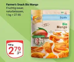 Globus Farmer's snack bio mango Angebot