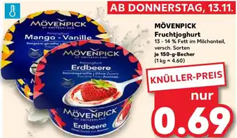 Kaufland MÖVENPICK Fruchtjoghurt Angebot