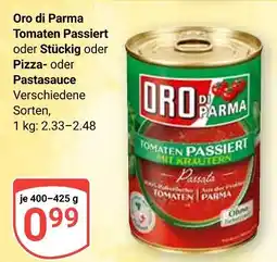 Globus Oro di parma tomaten passiert Angebot