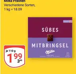 Globus Milka pralinen Angebot