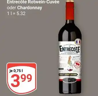 Globus Entrecôte rotwein-cuvée Angebot