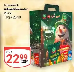 Globus Intersnack adventskalender 2025 Angebot
