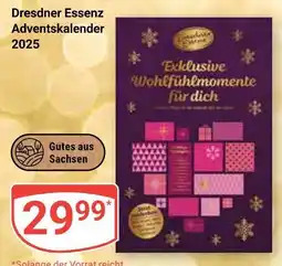 Globus Dresdner essenz adventskalender 2025 Angebot
