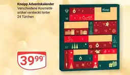 Globus Kneipp adventskalender Angebot