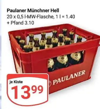 Globus Paulaner münchner hell Angebot