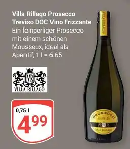 Globus Villa rillago prosecco treviso doc vino frizzante Angebot