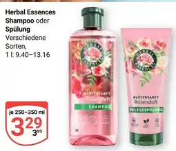 Globus Herbal essences shampoo Angebot