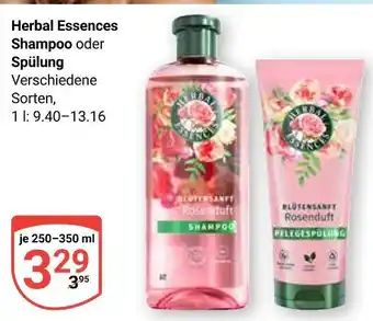 Globus Herbal essences shampoo Angebot