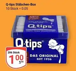 Globus Q-tips stäbchen-box Angebot