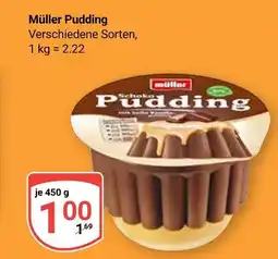Globus Müller pudding Angebot