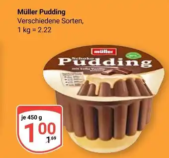 Globus Müller pudding Angebot