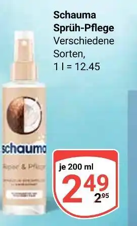 Globus Schauma sprüh-pflege Angebot