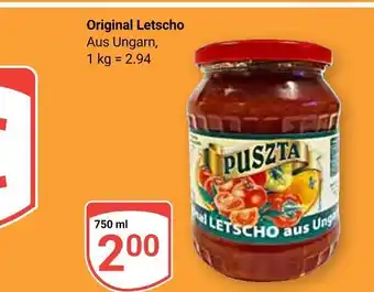 Globus Original letscho Angebot