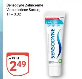 Globus Sensodyne zahncreme Angebot
