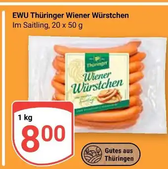 Globus Ewu thüringer wiener würstchen Angebot