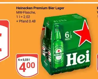 Globus Heineken premium lager Angebot