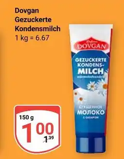 Globus Dovgan gezuckerte kondensmilch Angebot