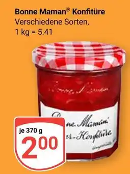 Globus Bonne maman konfitüre Angebot