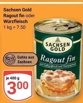 Globus Sachsen gold ragout fin Angebot