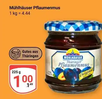 Globus Mühlhäuser pflaumenmus Angebot