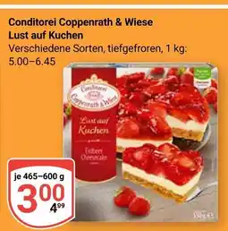 Globus Conditorei coppenrath & wiese lust auf kuchen Angebot