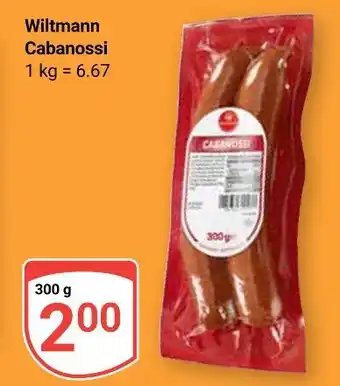 Globus Wiltmann cabanossi Angebot