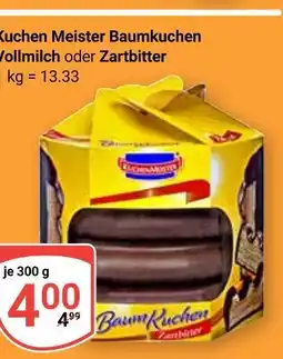 Globus Kuchen meister baumkuchen vollmilch Angebot
