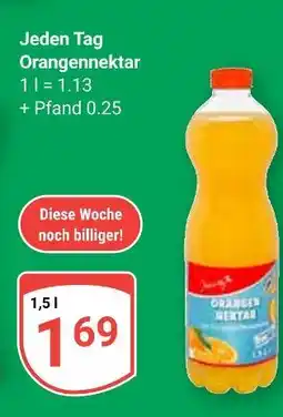 Globus Jeden tag orangennektar Angebot