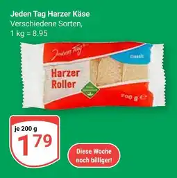 Globus Jeden tag harzer käse Angebot