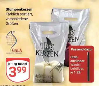 Globus Gala stumpenkerzen Angebot