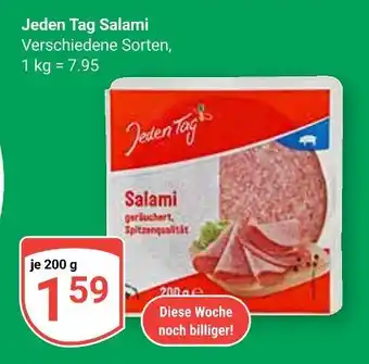 Globus Jeden tag salami Angebot