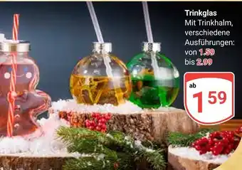 Globus Trinkglas Angebot