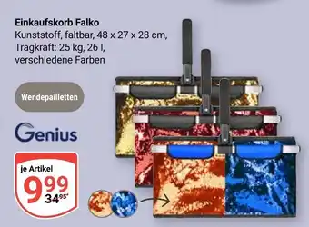 Globus Genius einkaufskorb falko Angebot