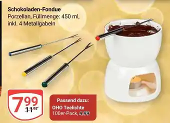 Globus Schokoladen-fondue Angebot