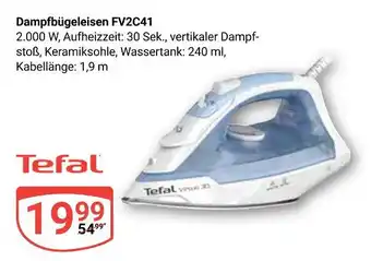 Globus Tefal dampfbügeleisen fv2c41 Angebot