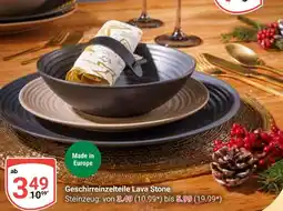 Globus Geschirreinzelteile lava stone Angebot